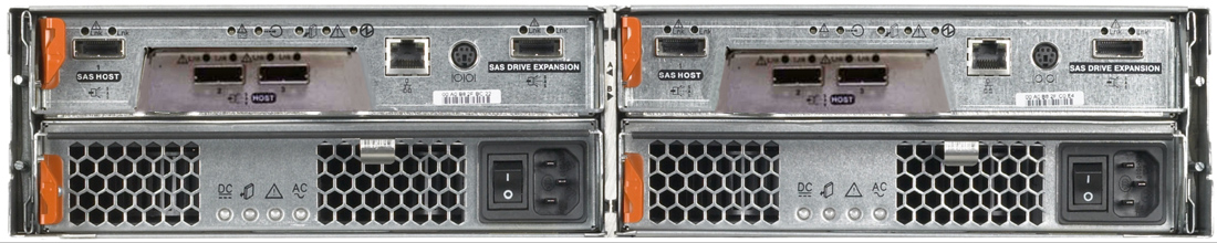 Sun StorageTek 2530, RoHS:YL Rear Zoom