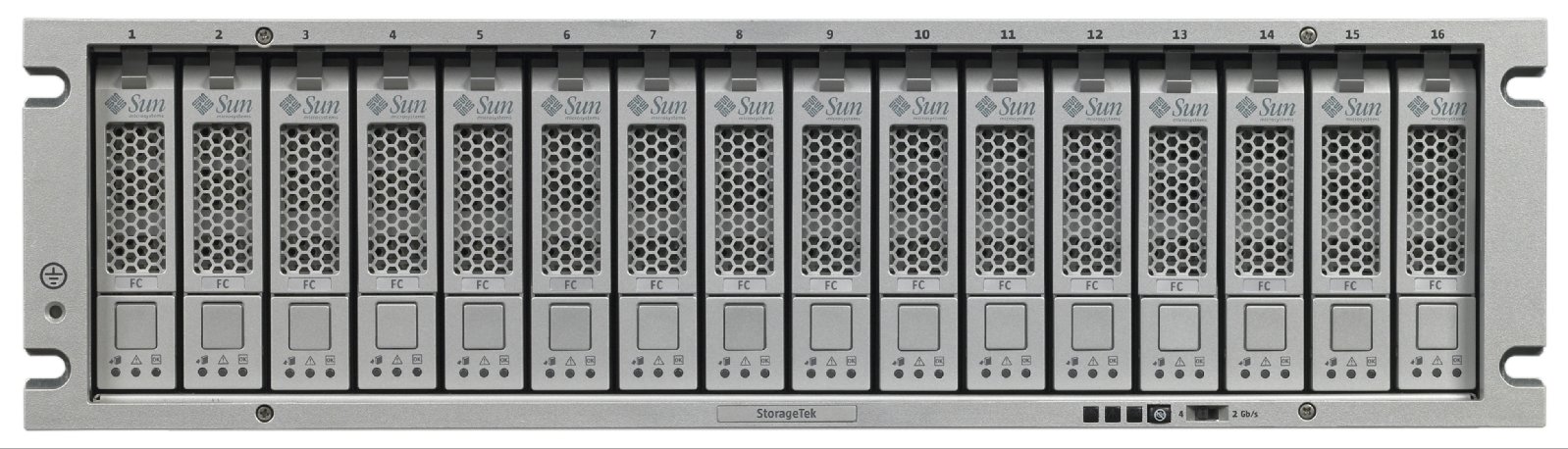 Sun StorageTek 6140, RoHS:YL Front Zoom