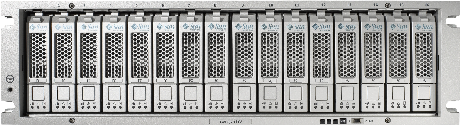 Sun Storage 6180  Front Zoom