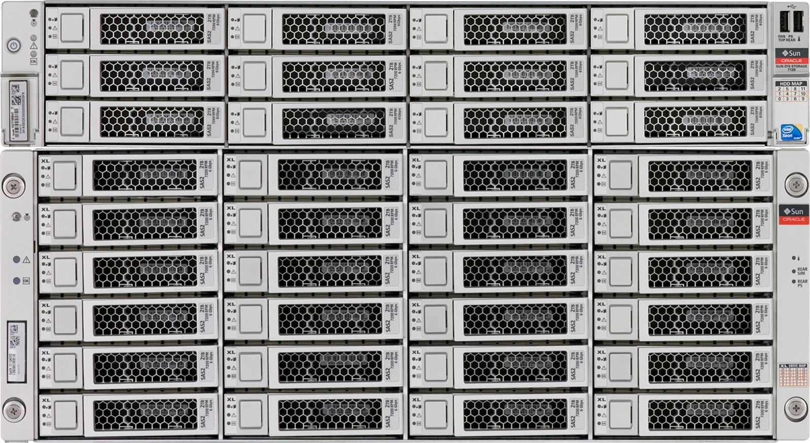 Sun ZFS Storage 7120 Front Zoom