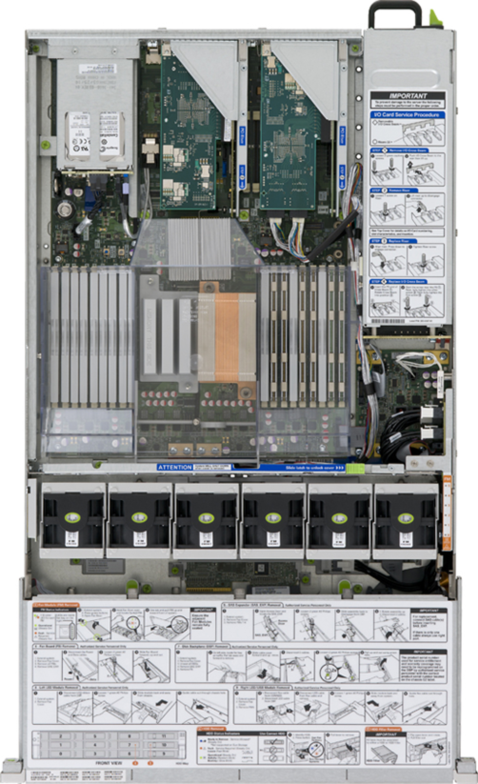 Sun ZFS Storage 7120 Top Zoom