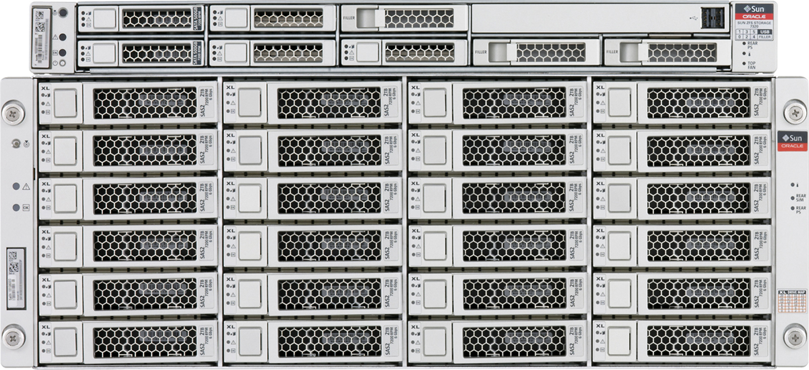 Sun ZFS Storage 7320 Front Zoom