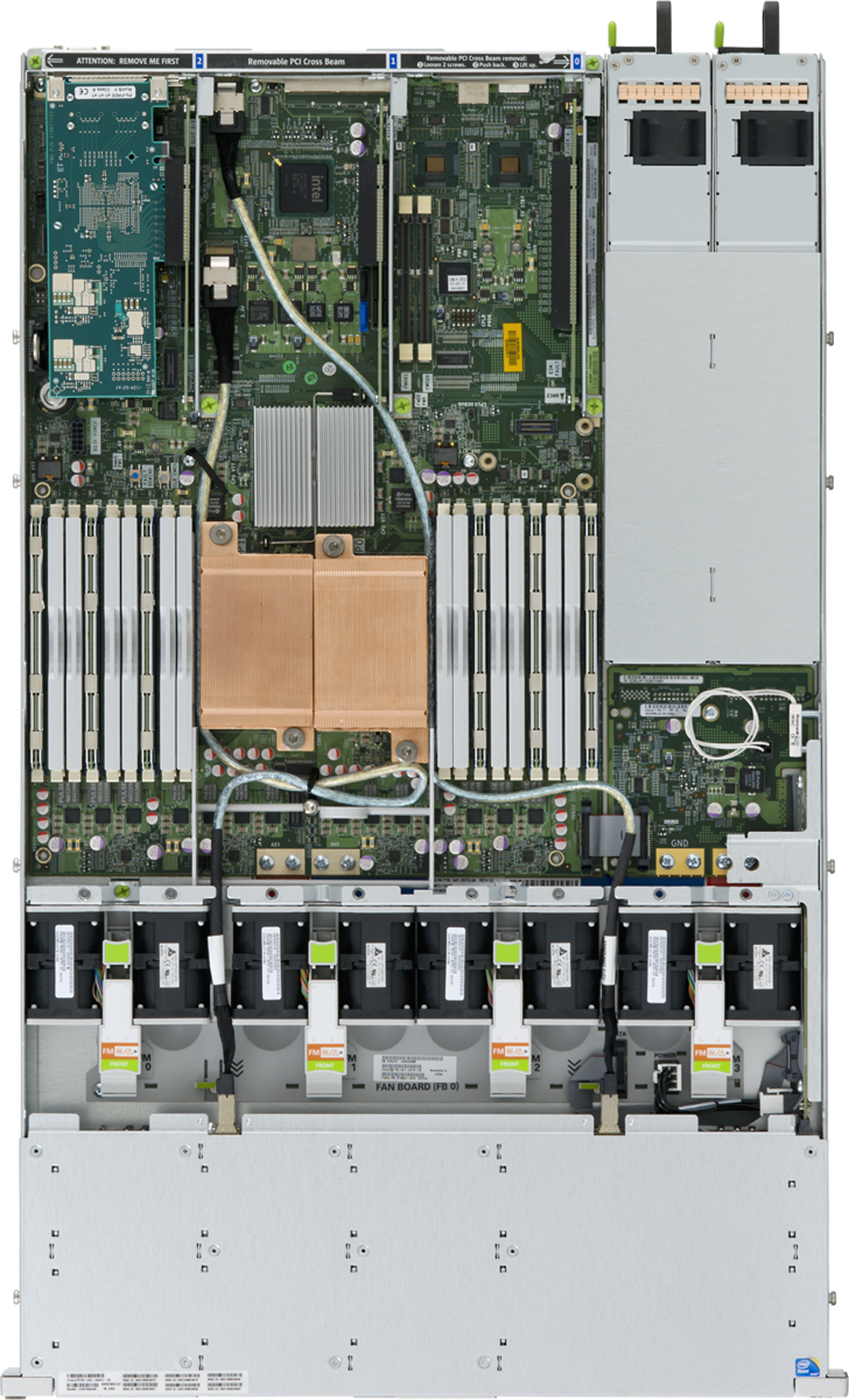 Sun ZFS Storage 7320 Top Zoom