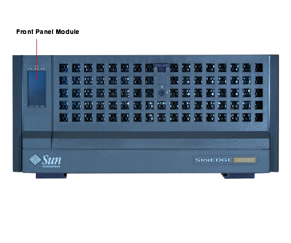 Sun StorEdge A5000 Front Callout