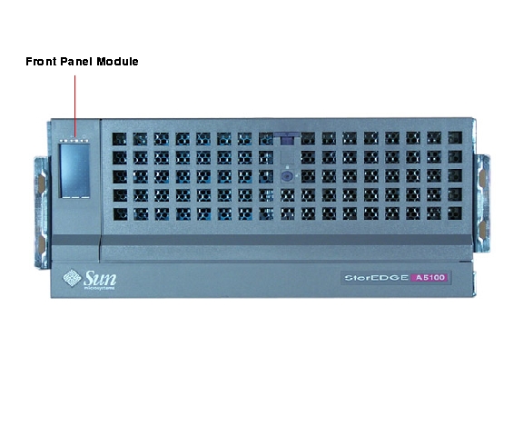 Sun StorEdge A5100 Front Callout