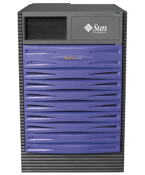 Sun Fire E4900 Front Callout