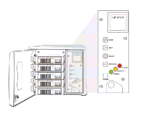 Sun StorEdge L7 Exploded View
                    