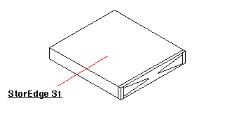 Sun StorEdge S1 Exploded View
                    