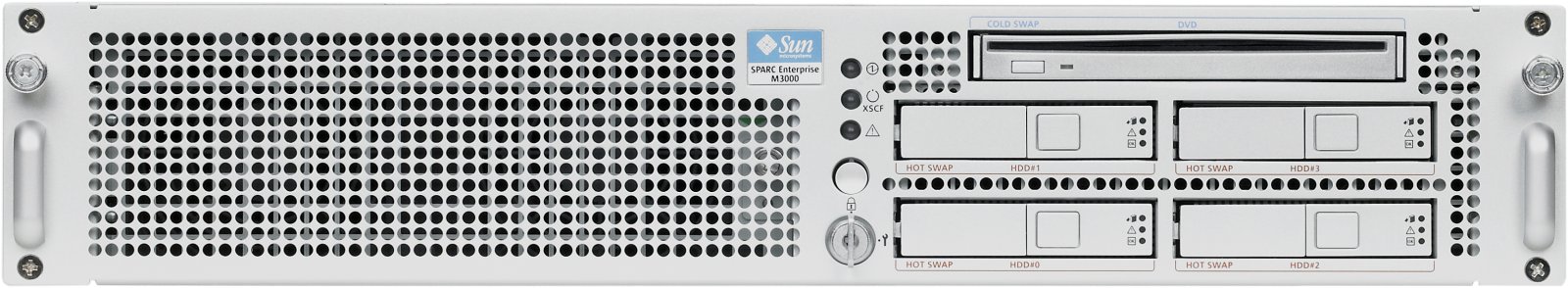 Sun SPARC Enterprise M3000 Front Zoom