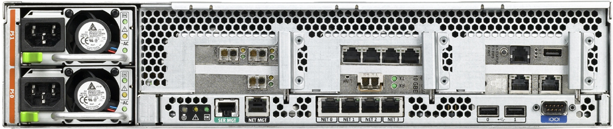 Sun SPARC Enterprise T5220 Rear Zoom