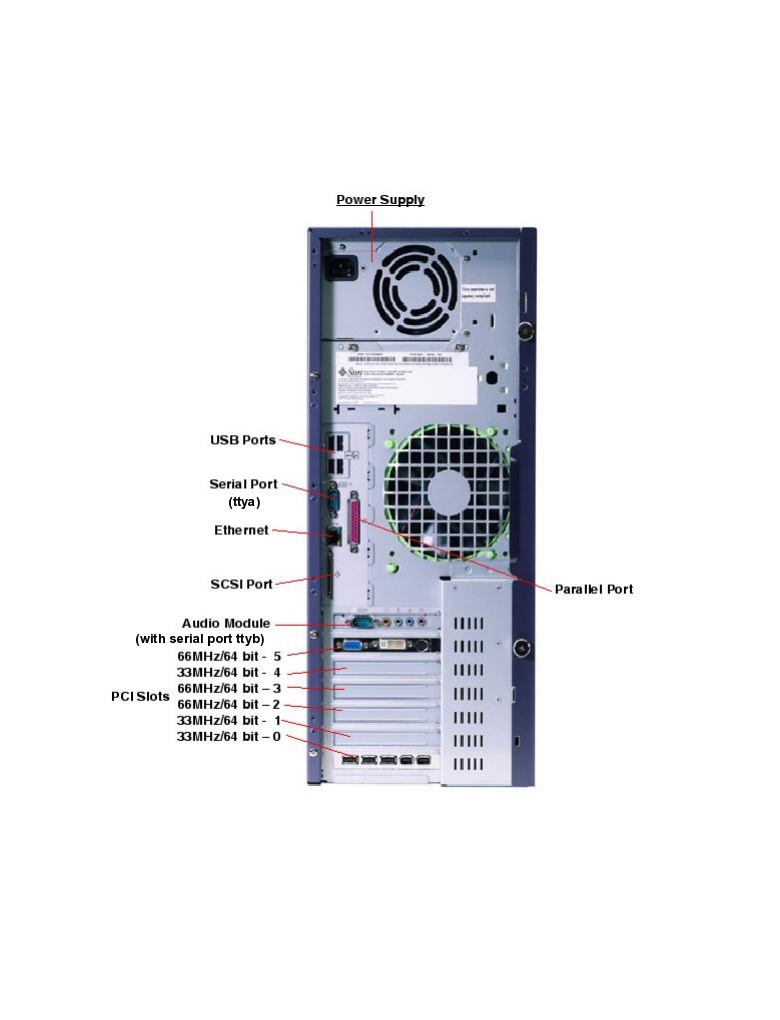 Sun Blade 2500(Silver) Rear Callout