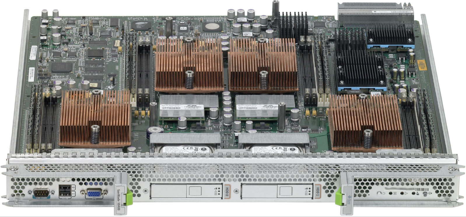 Sun Blade X8420 Server Module, RoHS:YL Front Open Zoom