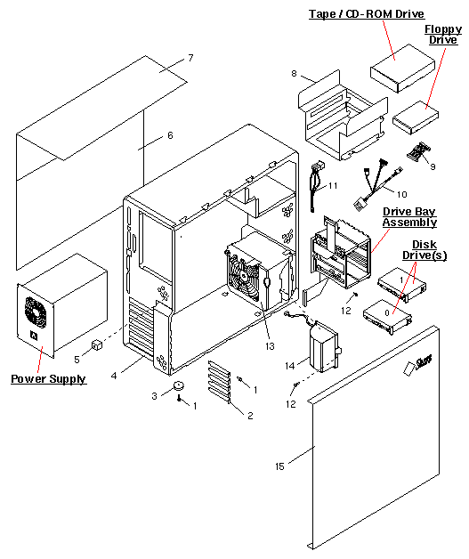 Ultra 30 Exploded View
                    